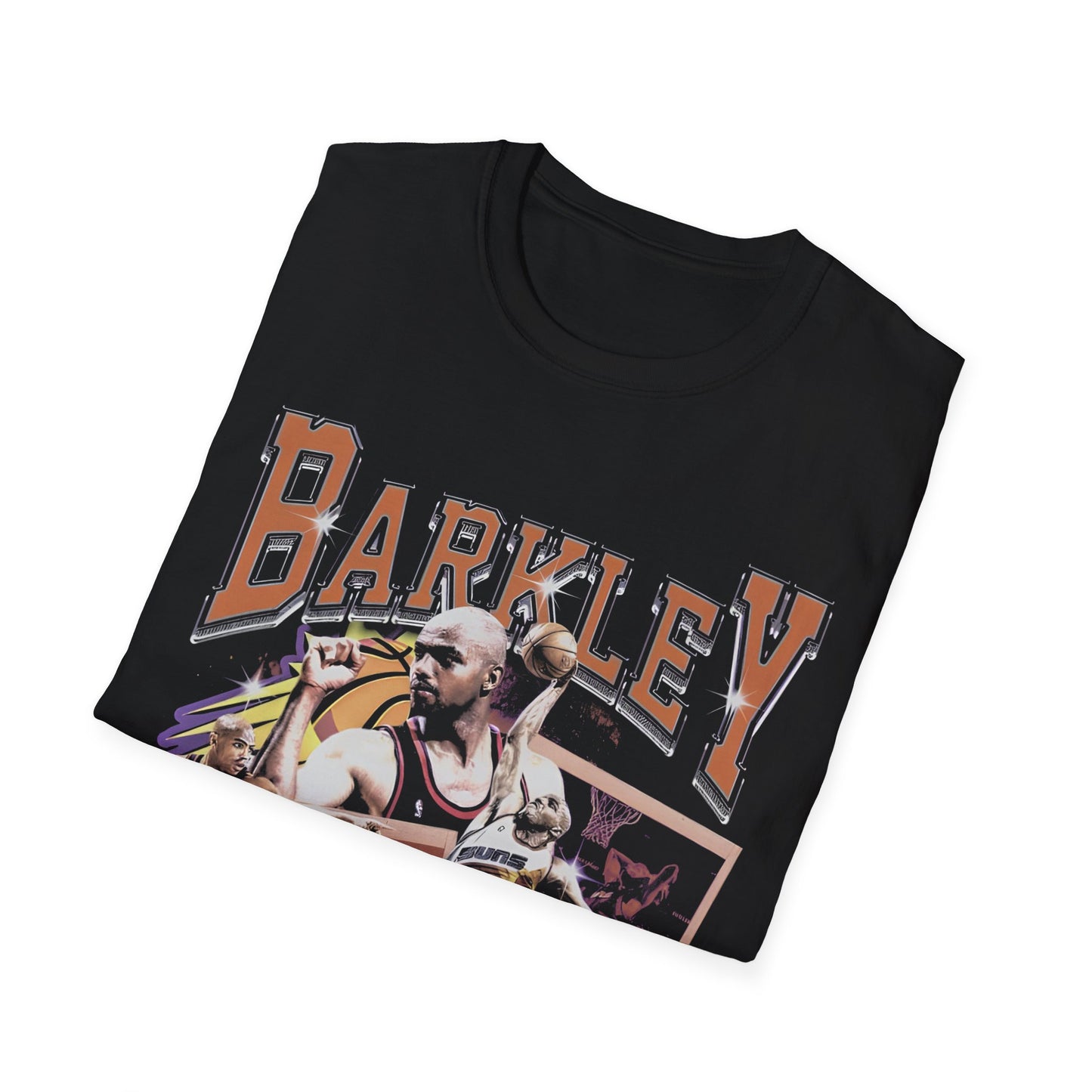 Vintage 90s Basketball Bootleg Style T-Shirt, CHARLES BARKLEY Retro Basketball Shirt Unisex Graphic Tee