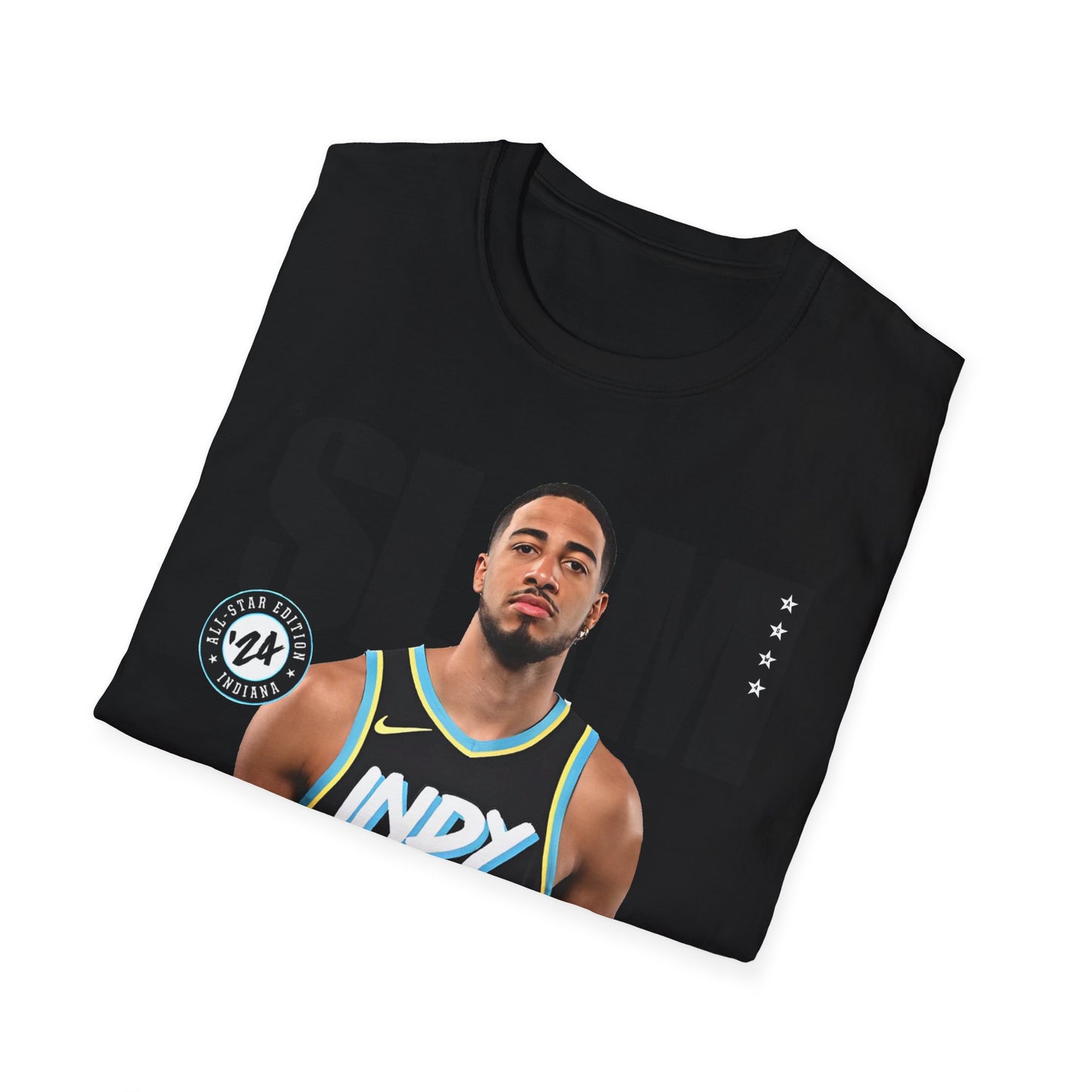 Vintage 90s Basketball Bootleg Style T-Shirt, TYRESE HALIBURTON SLAM COVER Graphic Tee, Retro Basketball Shirt Unisex Graphic Tee