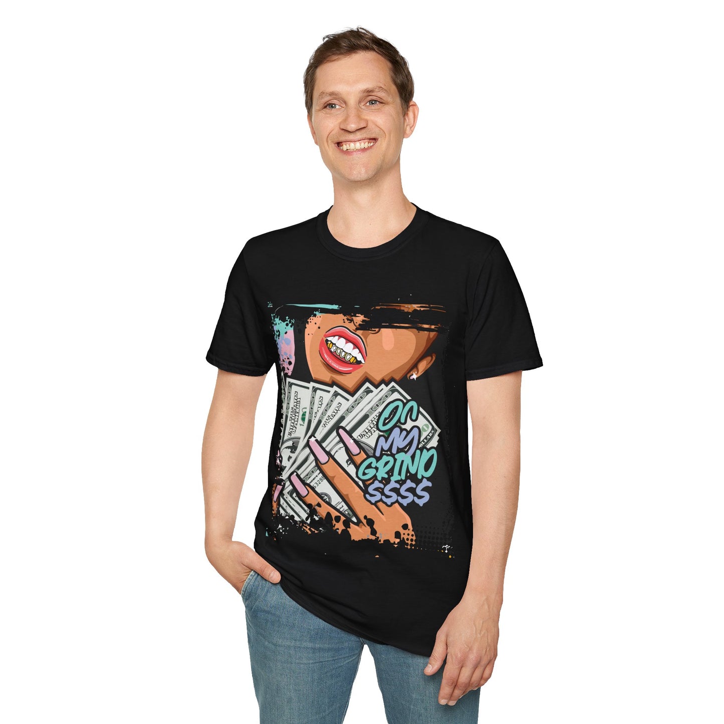 ON MY GRIND PREMIUM STREETWEAR Unisex Softstyle T-Shirt