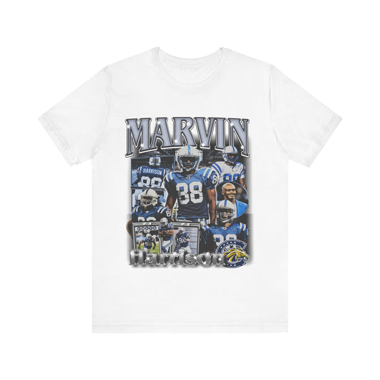 Vintage 90s Football Bootleg Style T-Shirt MARVIN HARRISON Unisex Graphic Tee
