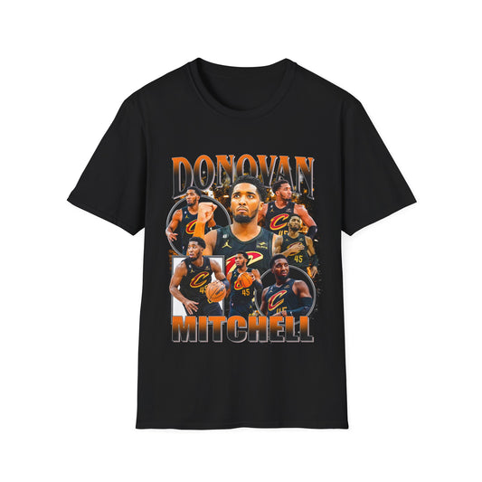 Vintage 90s Basketball Bootleg Style T-Shirt DONOVAN MITCHELL Graphic Tee, Retro Basketball Shirt Unisex Graphic Tee
