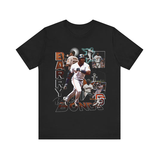 Vintage 90s Baseball Bootleg Style T-Shirt BARRY BONDS SF Unisex Graphic Tee