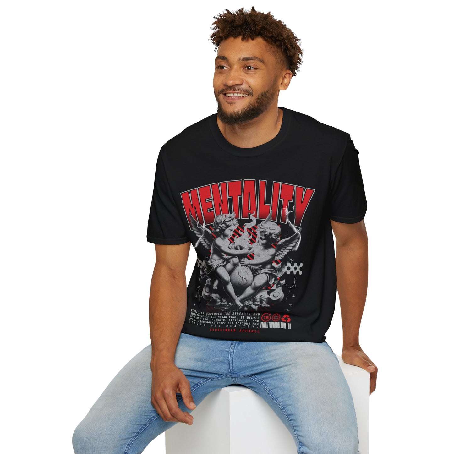 MENTALITY PREMIUM STREETWEAR Unisex Softstyle T-Shirt