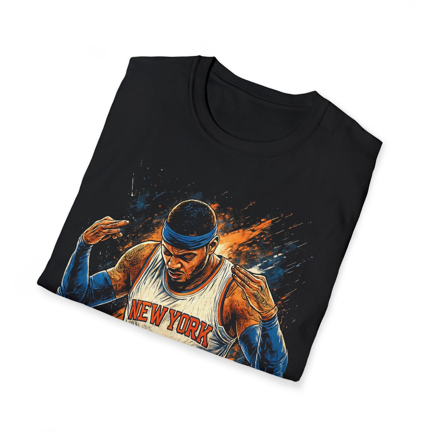 CARMELO BASKETBALL LEGENDS Unisex Softstyle T-Shirt