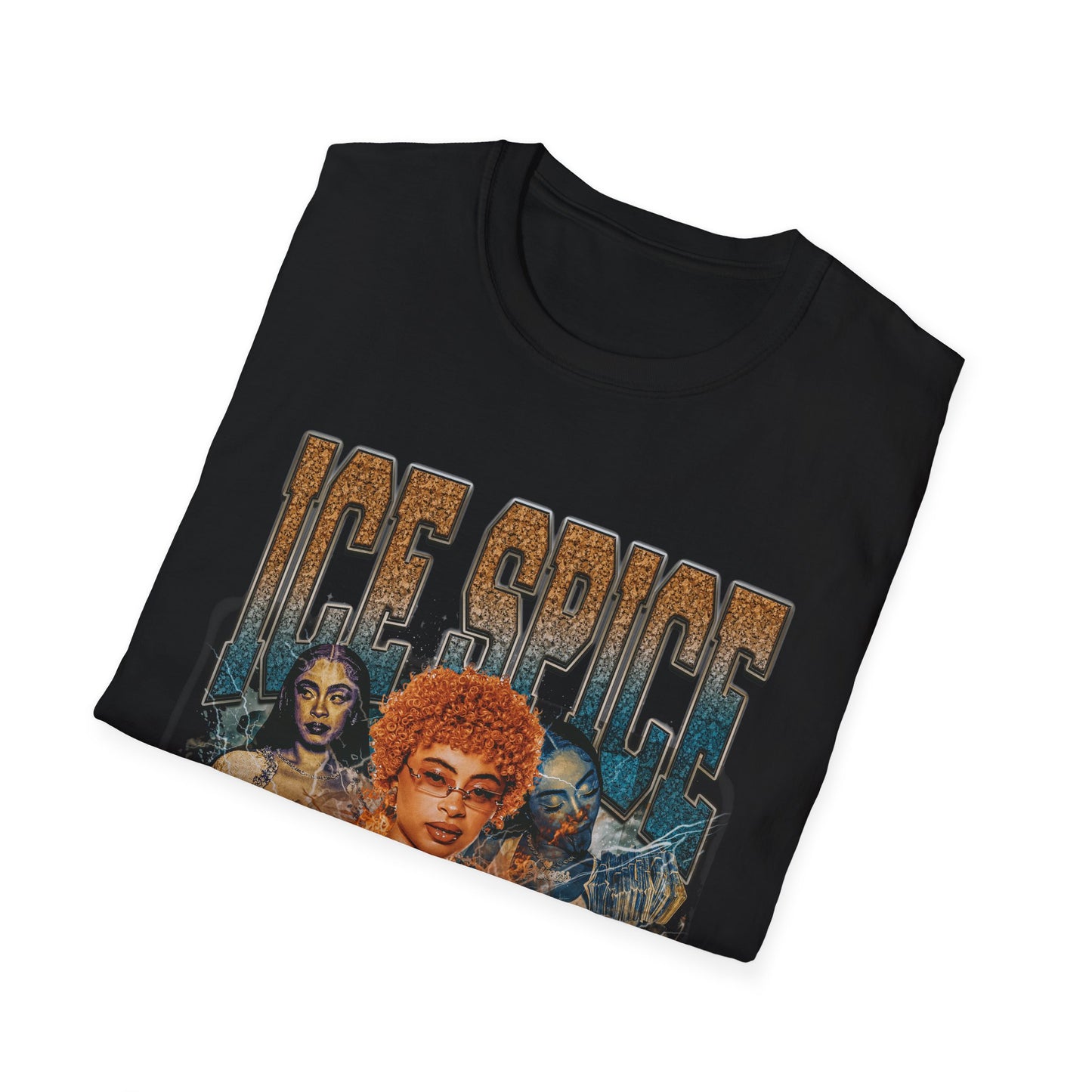 Vintage 90s Rap Bootleg Style T-Shirt, ICE SPICE Vintage Graphic Tee, Retro Rap Shirt Unisex Graphic Tee Shirt