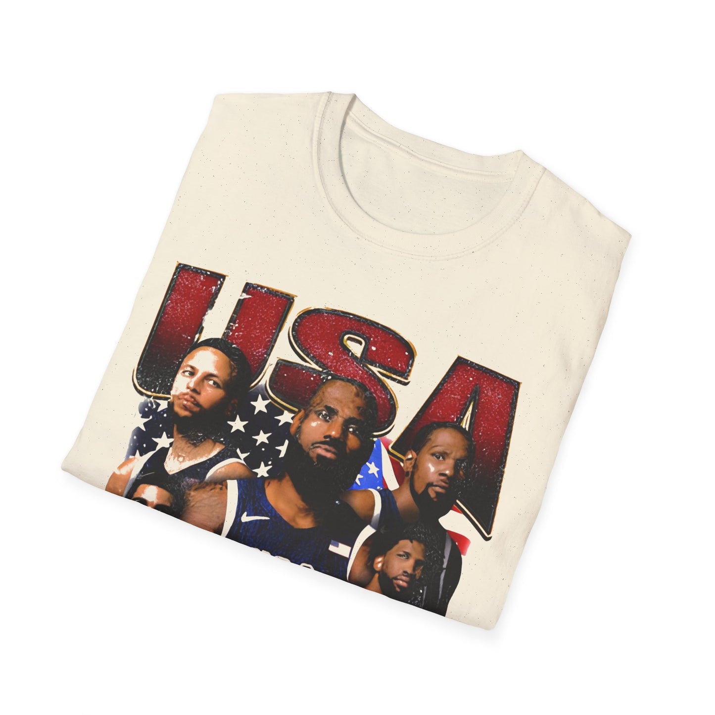 Vintage 90s Basketball Bootleg Style T-Shirt, USA 2024 PARIS Retro Basketball Shirt Unisex Graphic Tee
