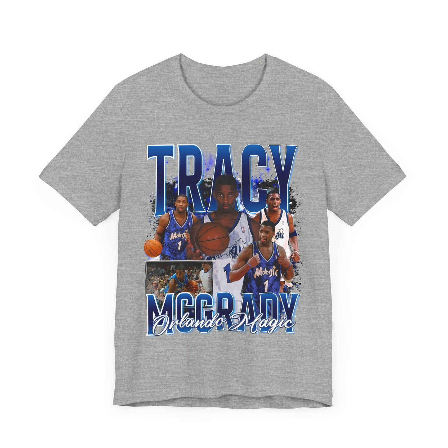 Vintage 90s Basketball Bootleg Style T-Shirt TRACY MCGRADY Unisex Graphic Tee