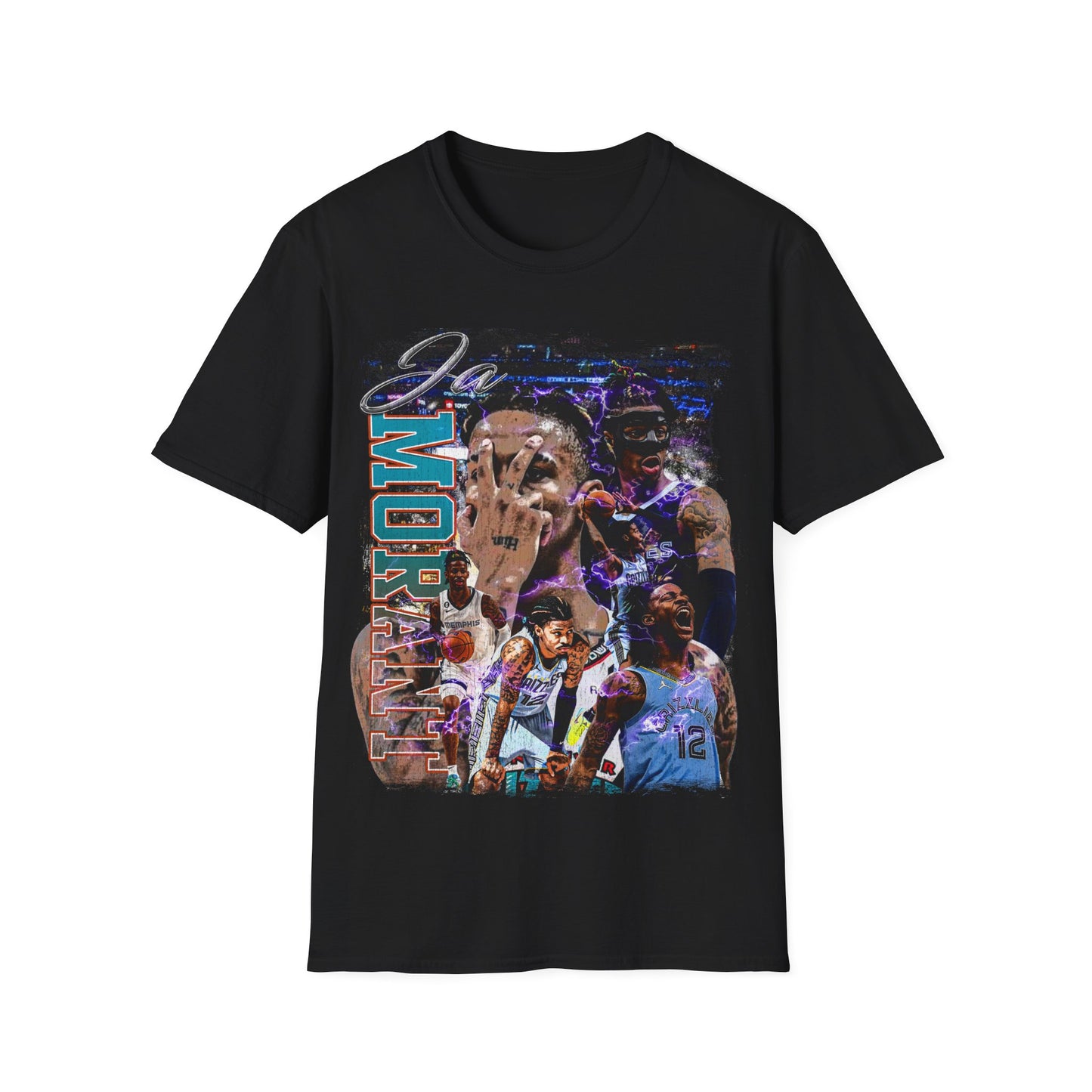 Vintage 90s Basketball Bootleg Style T-Shirt, JA MORANT Retro Basketball Shirt Unisex Graphic Tee