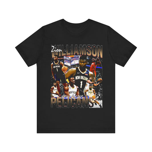 Vintage 90s Basketball Bootleg Style T-Shirt, ZION WILLIAMSON Unisex Graphic Tee