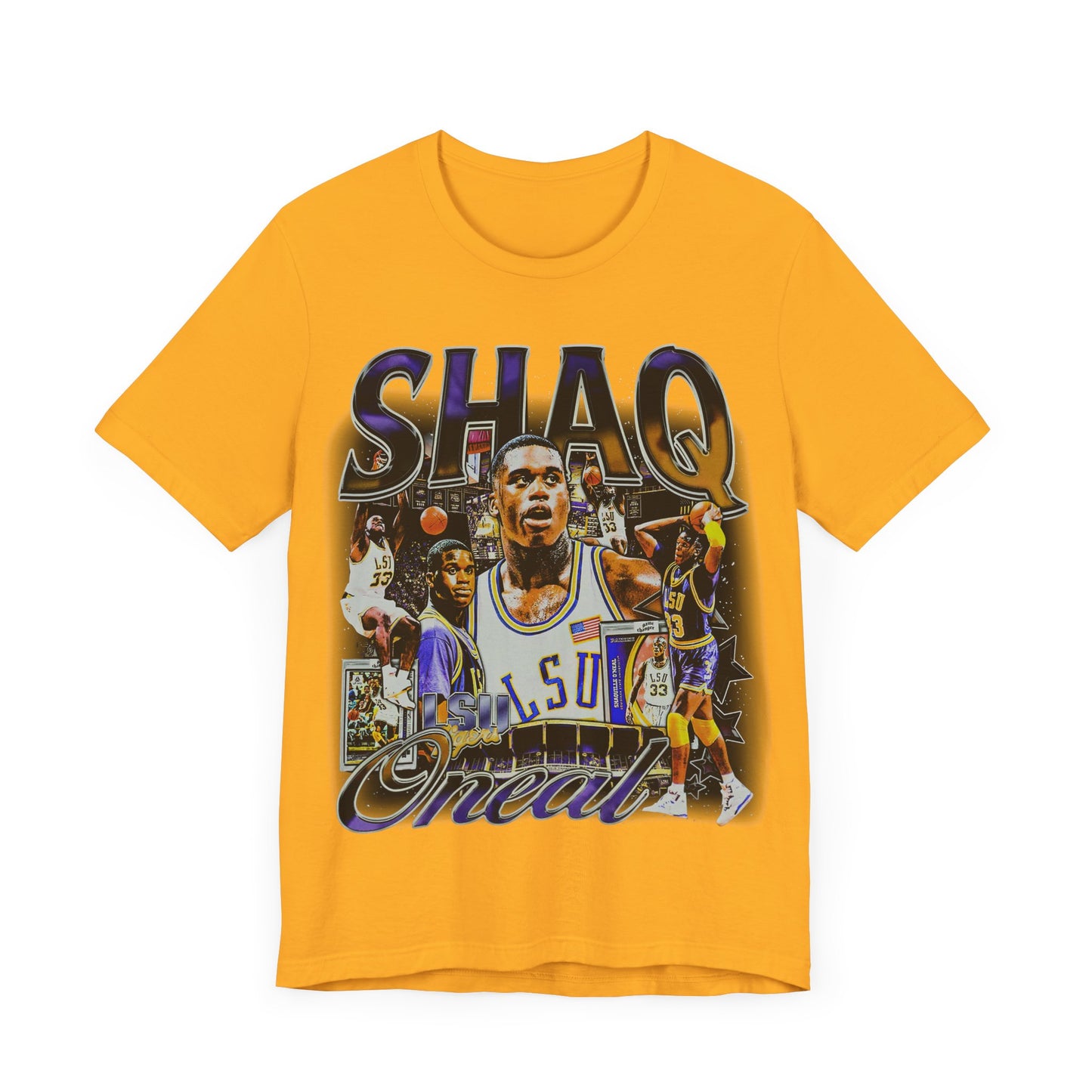 Vintage 90s Basketball Bootleg Style TShirt SHAQ 90s Unisex Graphic Tee Shirt