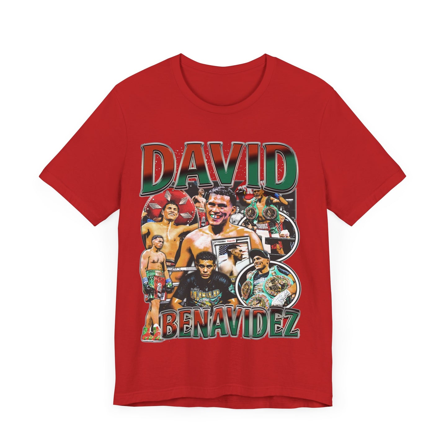 Vintage 90s Fighter Bootleg Style TShirt DAVID BENAVIDEZ Unisex Graphic Tee
