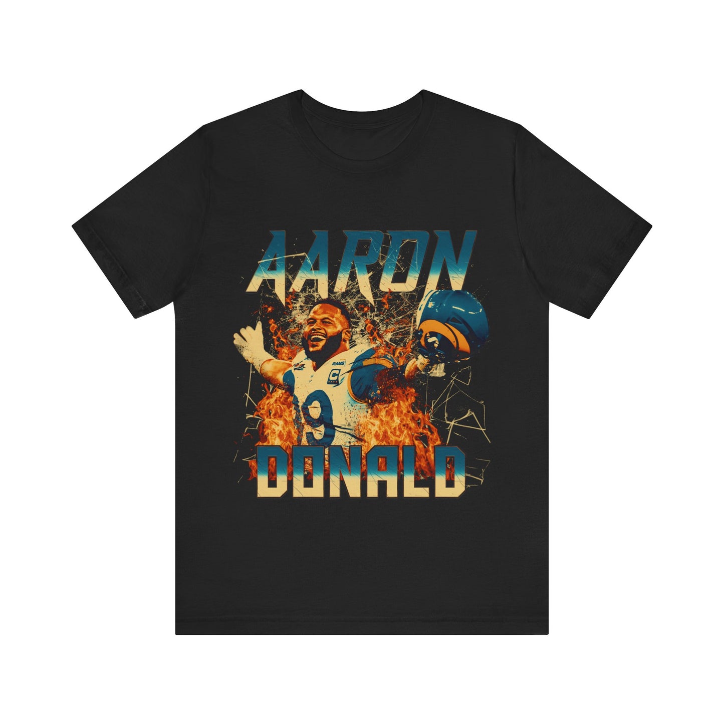 Vintage 90s Football Bootleg Style T-Shirt AARON DONALD Unisex Tee Shirt