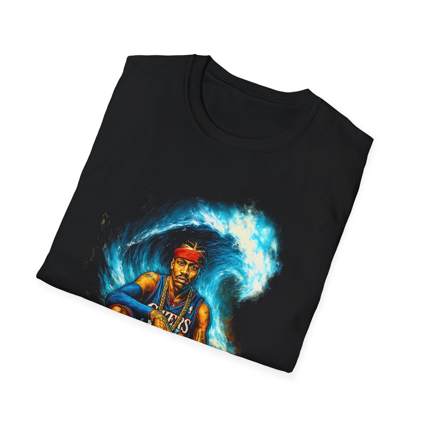 IVERSON BASKETBALL LEGENDS Unisex Softstyle T-Shirt
