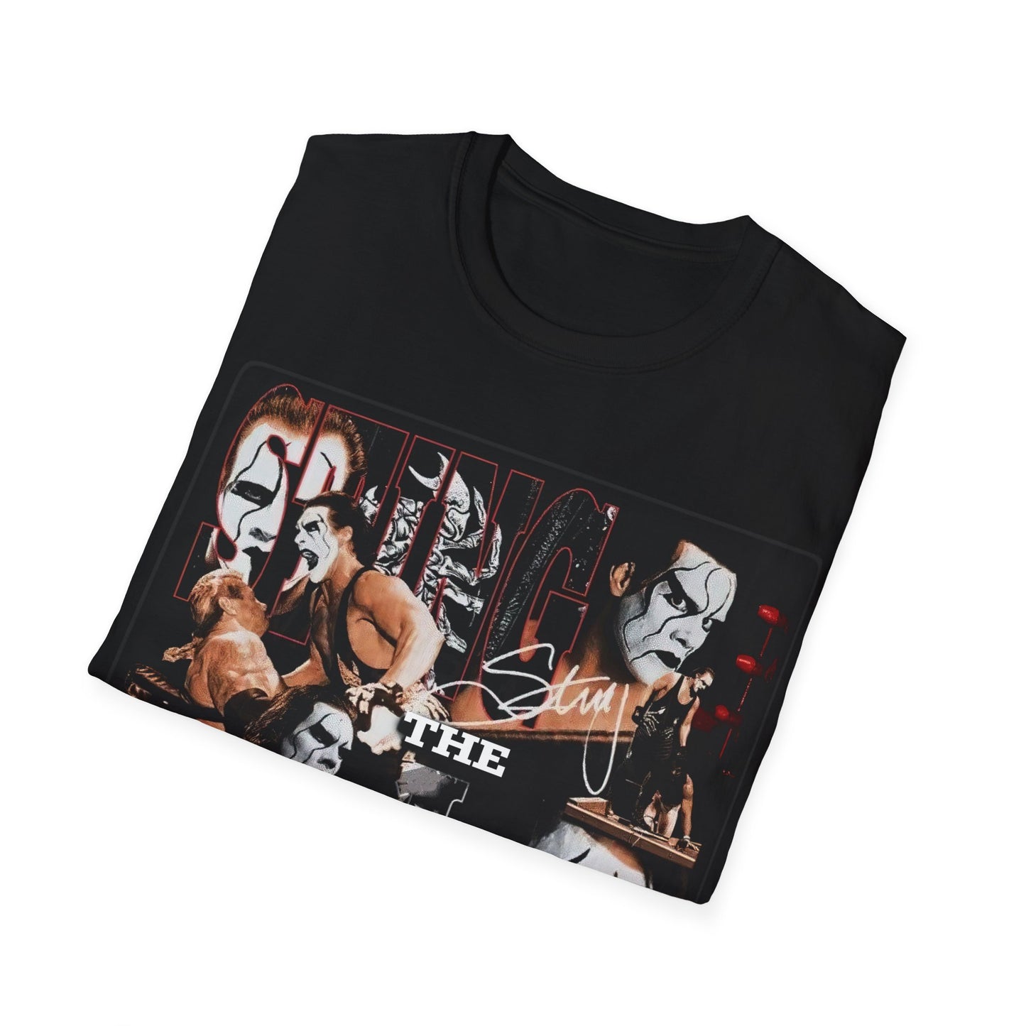 Vintage 90s Bootleg Style T-Shirt, Wrestler STING THE ICON Vintage Graphic Tee, Retro Wrestler Shirt Unisex Graphic Tee Shirt