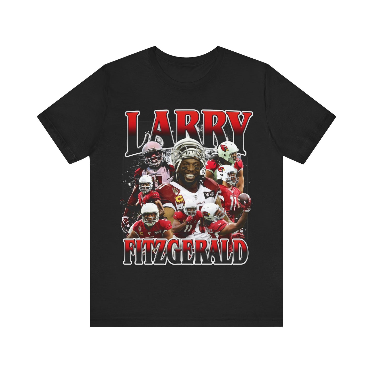 Vintage 90s Football Bootleg Style T-Shirt LARRY FITZGERALD 90s Unisex Tee Shirt
