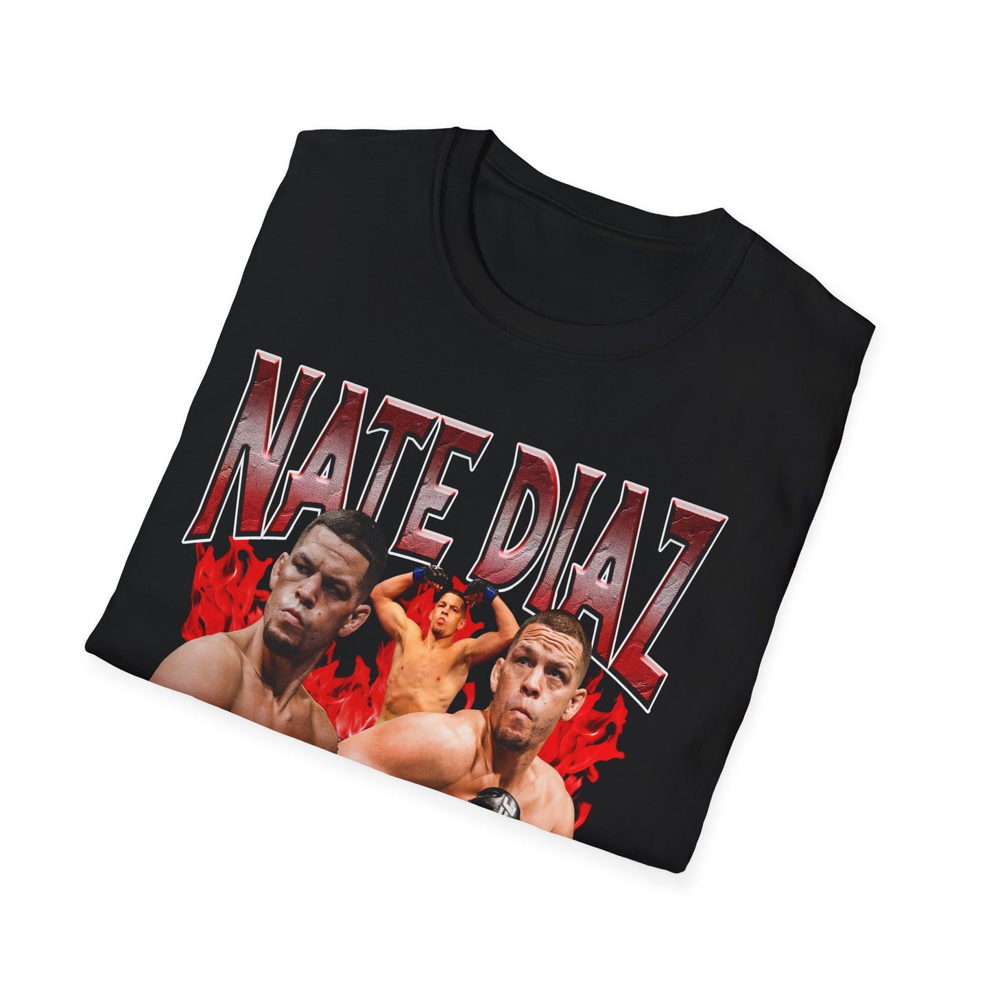 Vintage 90s Bootleg Style T-Shirt, Fighter NATE DIAZ Vintage Graphic Tee, Retro Fighter Shirt Unisex Graphic Tee Shirt