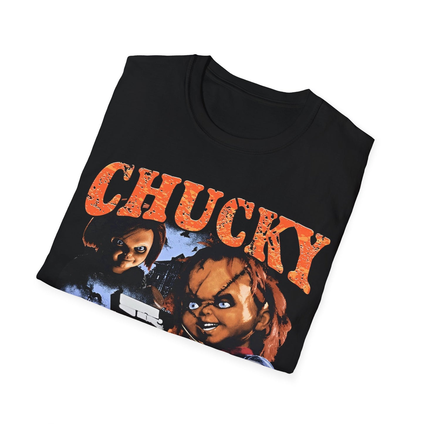 Vintage 90s Pop Culture Bootleg Style T-Shirt, CHUCKY Retro Shirt Unisex Graphic Tee