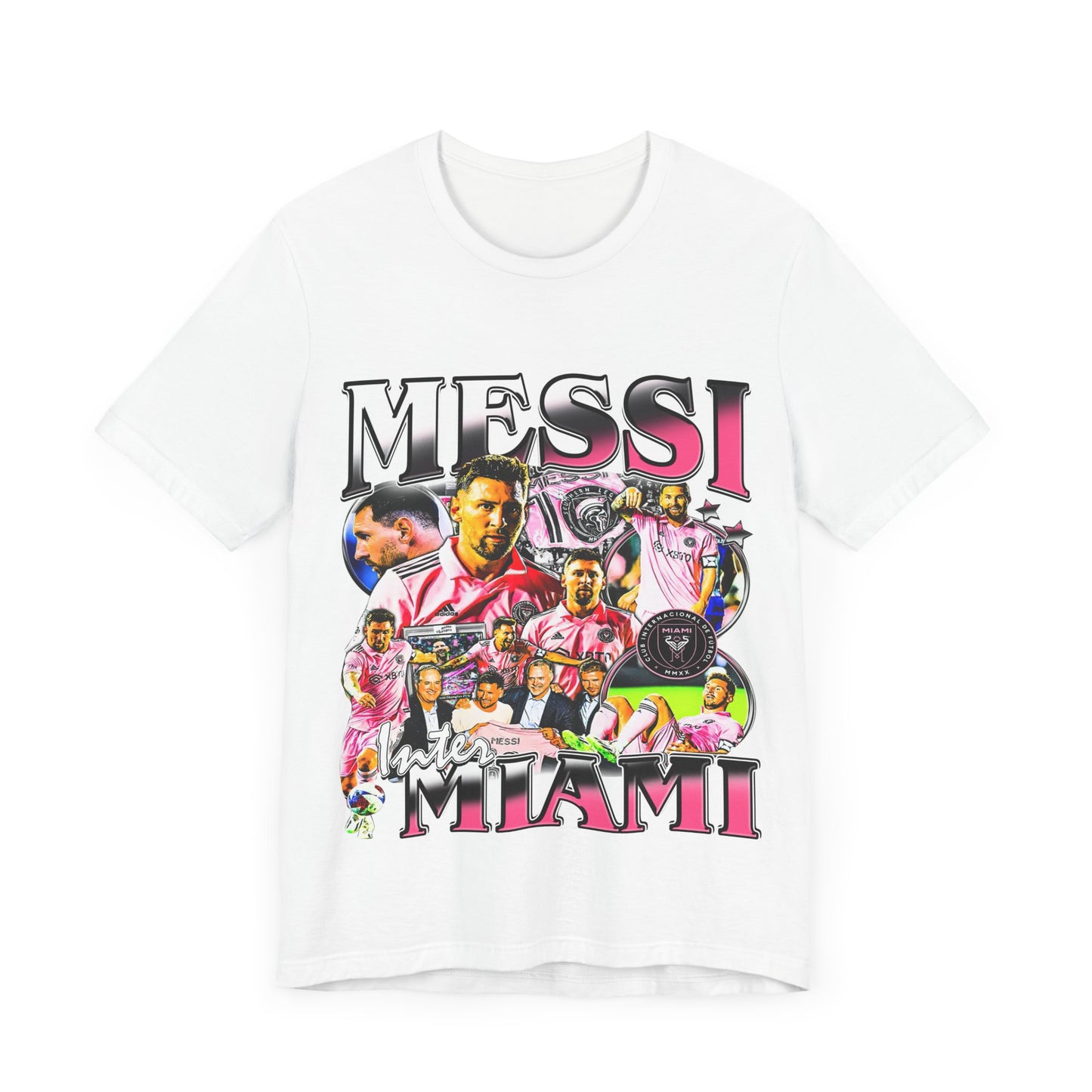 Vintage 90s Pop Bootleg Style T-Shirt LIONEL MESSI Unisex Graphic Tee Shirt