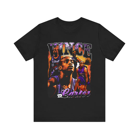 Vintage 90s Basketball Bootleg Style T-Shirt, VINCE CARTER Unisex Graphic Tee
