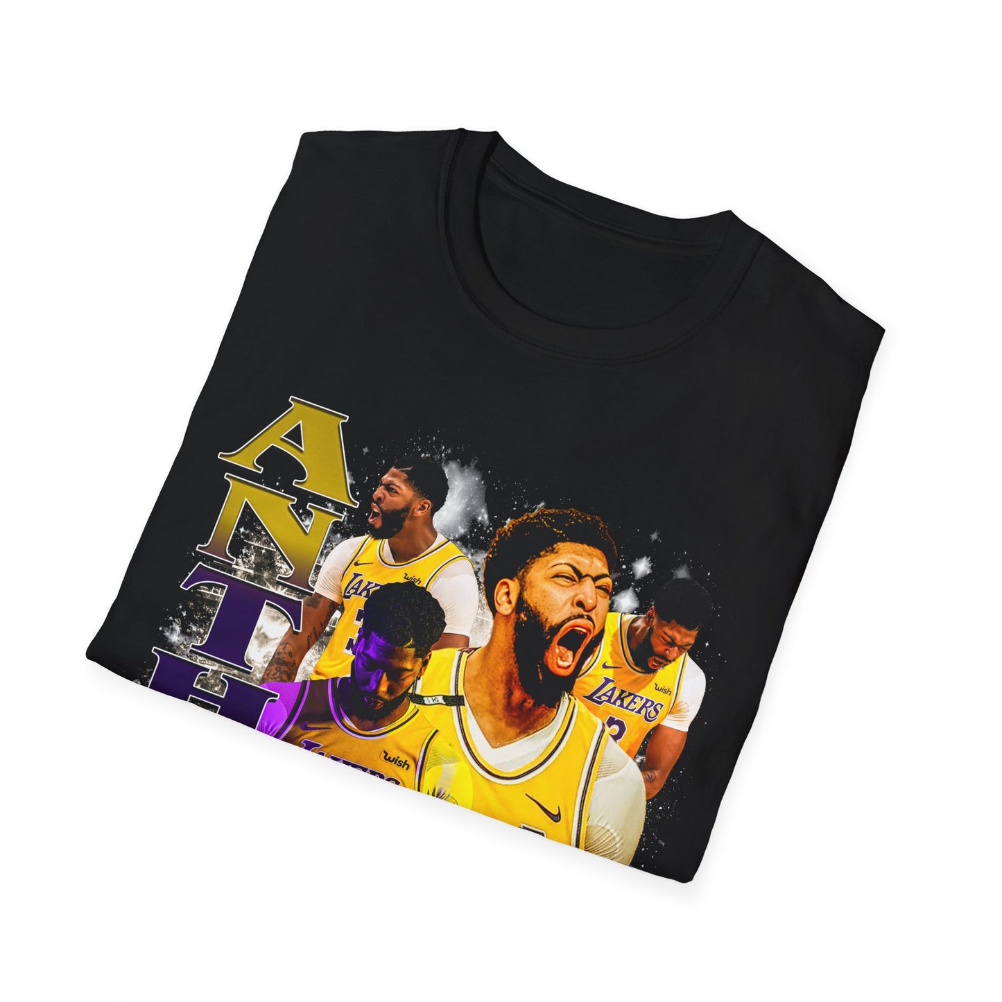 Vintage 90s Basketball Bootleg Style T-Shirt ANTHONY AD DAVIS Graphic Tee, Retro Basketball Shirt Unisex Graphic Tee