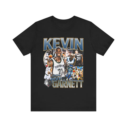 Vintage 90s Basketball Bootleg Style T-Shirt, KEVIN GARNETT Wolves Unisex Tee