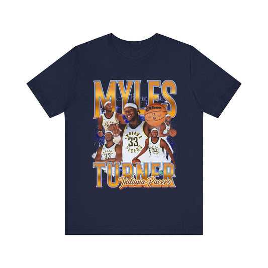 Vintage 90s Basketball Bootleg Style T-Shirt MYLES TURNER 90s Unisex Graphic Tee