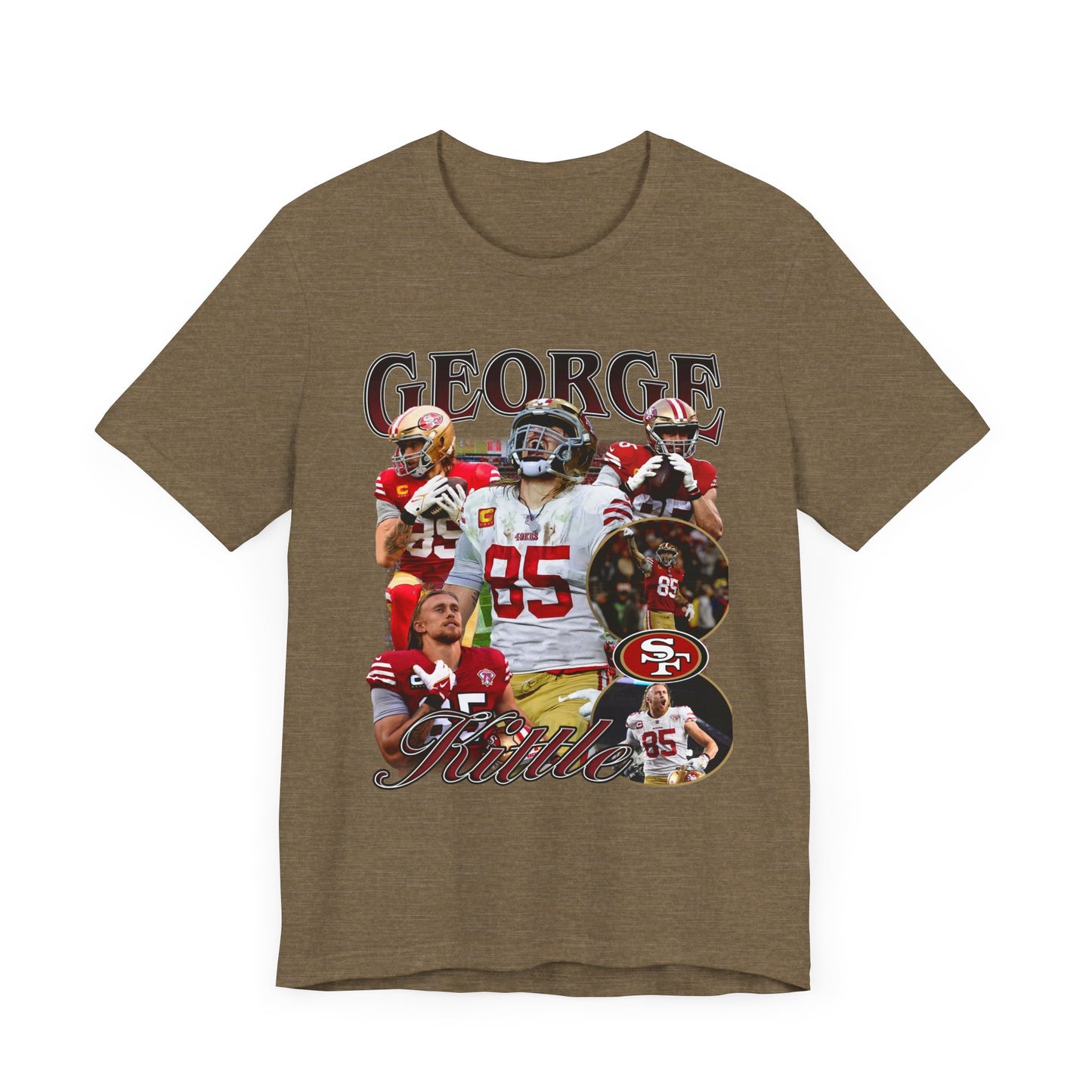 Vintage 90s Football Bootleg Style T-Shirt, GEORGE KITTLE Unisex Tee Shirt