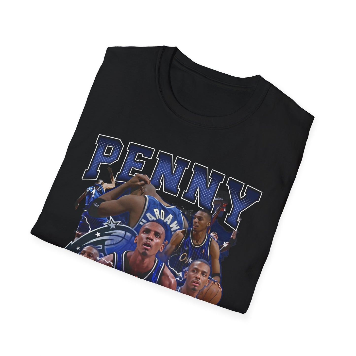 Vintage 90s Basketball Bootleg Style T-Shirt, PENNY HARDAWAY MAGIC Graphic Tee, Retro Basketball Shirt Unisex Graphic Tee