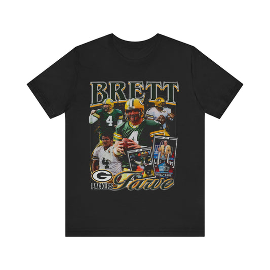 Vintage 90s Football Bootleg Style T-Shirt BRETT FAVRE Unisex Graphic Tee Shirt
