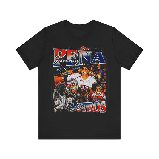 Vintage 90s Baseball Bootleg Style T-Shirt JEREMY PENA Unisex Graphic Tee Shirt