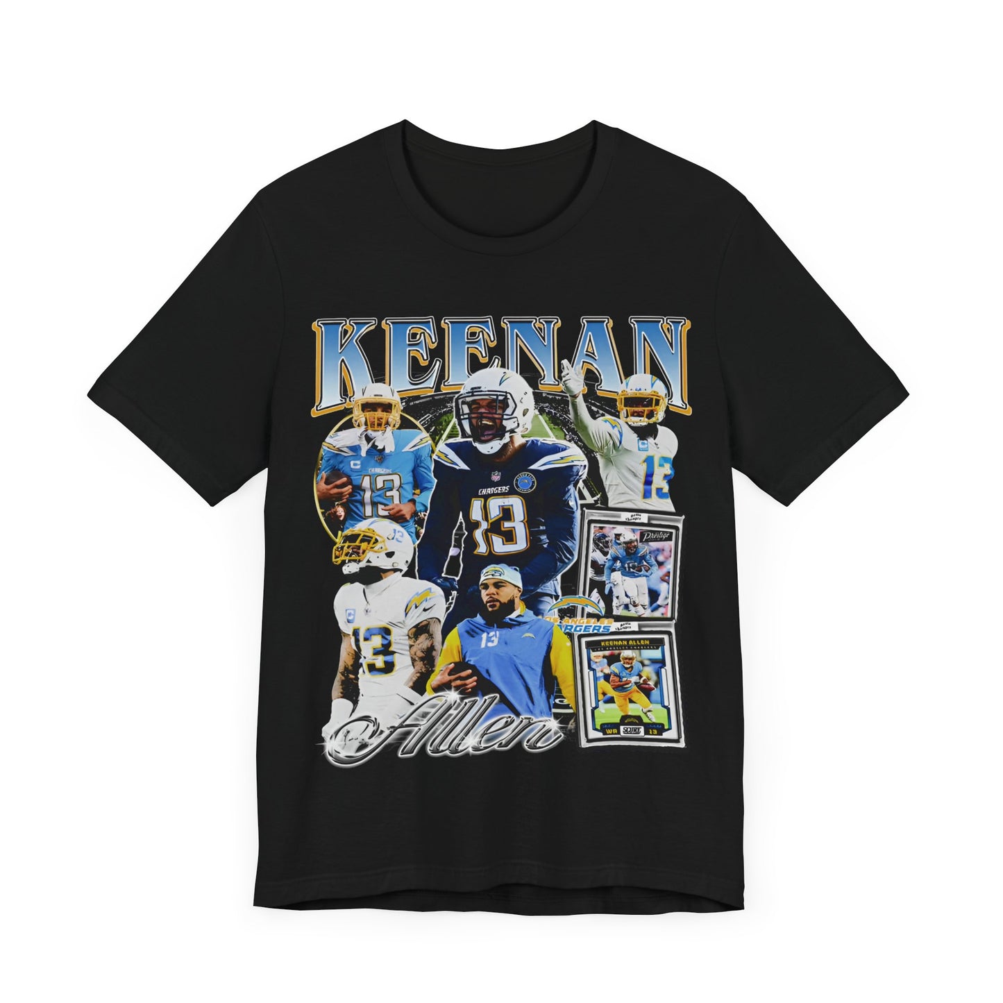 Vintage 90s Football Bootleg Style T-Shirt KEENAN ALLEN Unisex Graphic Tee Shirt