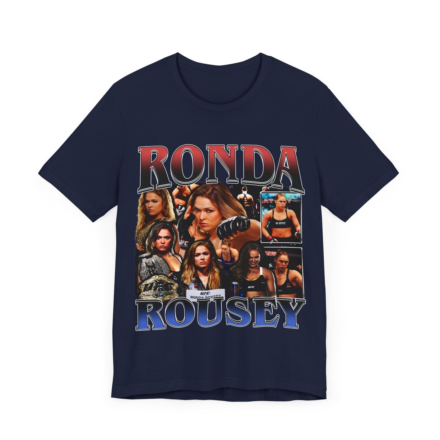 Vintage 90s Fighter Bootleg Style TShirt RONDA ROUSEY Retro Unisex Graphic Tee