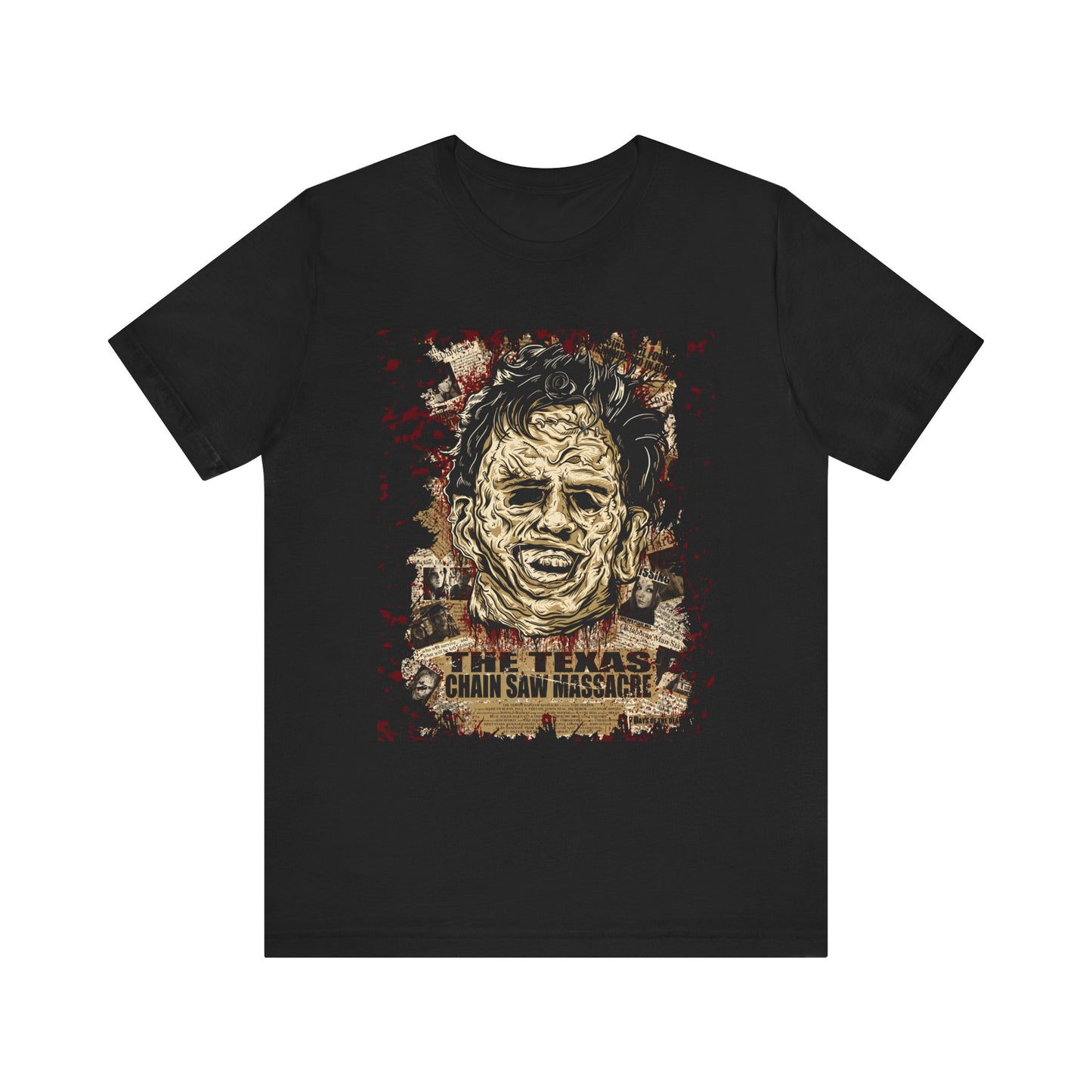 The TEXAS CHAINSAW MASSACRE Unisex Jersey Short Sleeve Tee