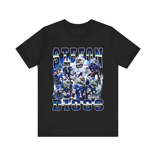 Vintage 90s Football Bootleg Style T-Shirt STEFON DIGGS 90s Unisex Graphic Tee