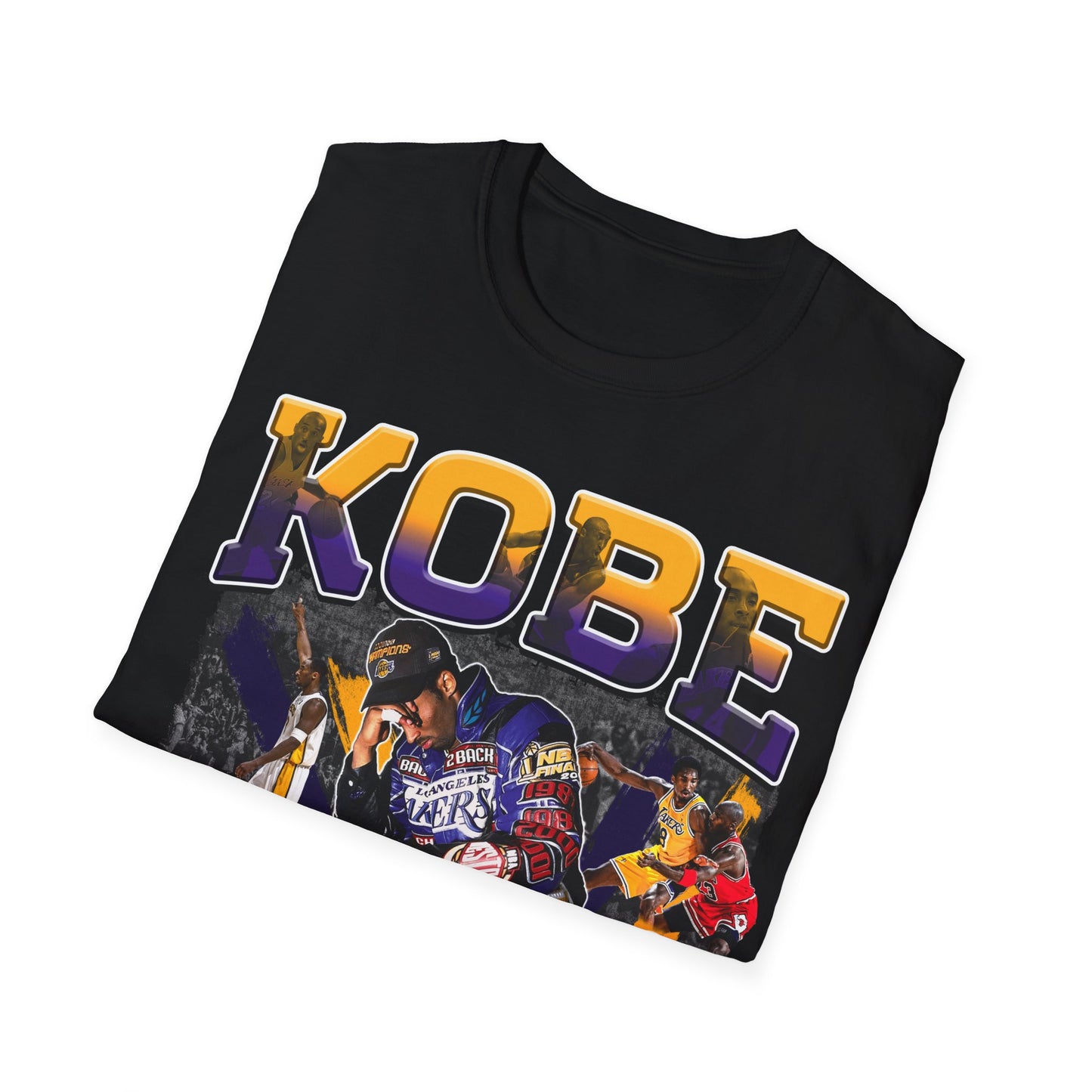 Vintage 90s Basketball Bootleg Style T-Shirt, KOBE BRYANT BEAN 24 Graphic Tee, Retro Basketball Shirt Unisex Graphic Tee