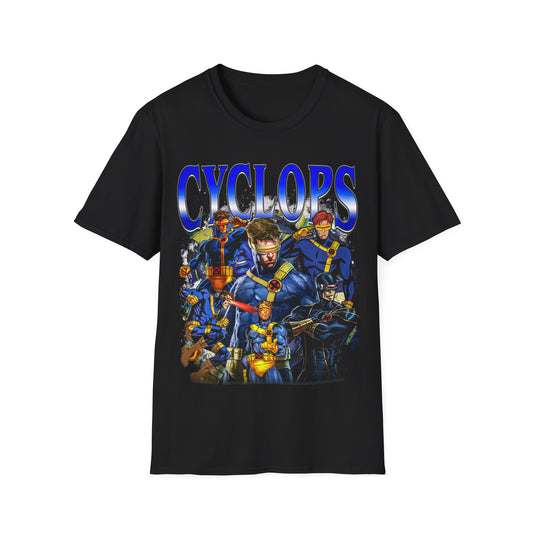 Vintage 90s Superheroes Bootleg Style T-Shirt, CYCLOPS Graphic Tee, Retro Superheroes Shirt Unisex Graphic Tee