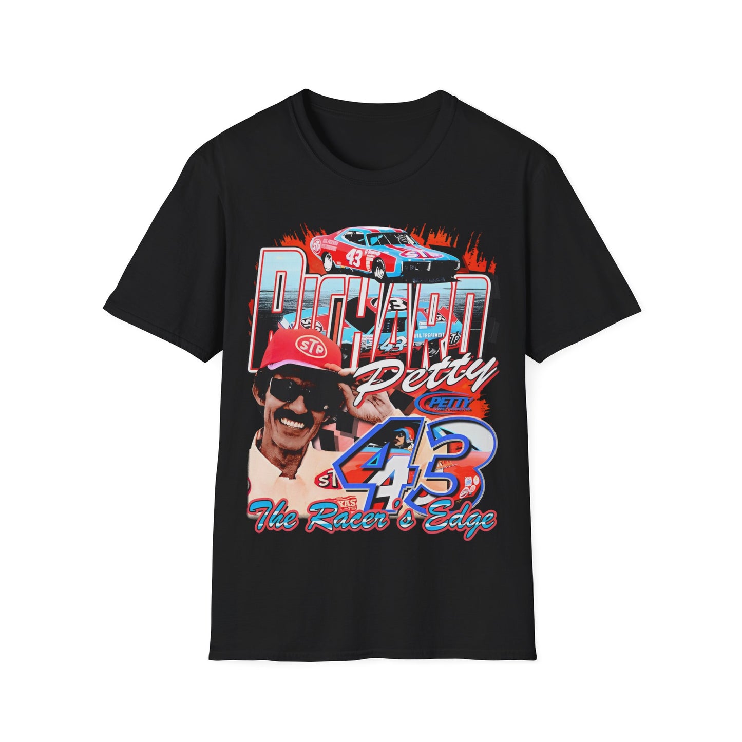 Vintage 90s RACING Bootleg Style T-Shirt, RICHARD PETTY Vintage Graphic Tee, Retro RACING Shirt Unisex Graphic Tee Shirt