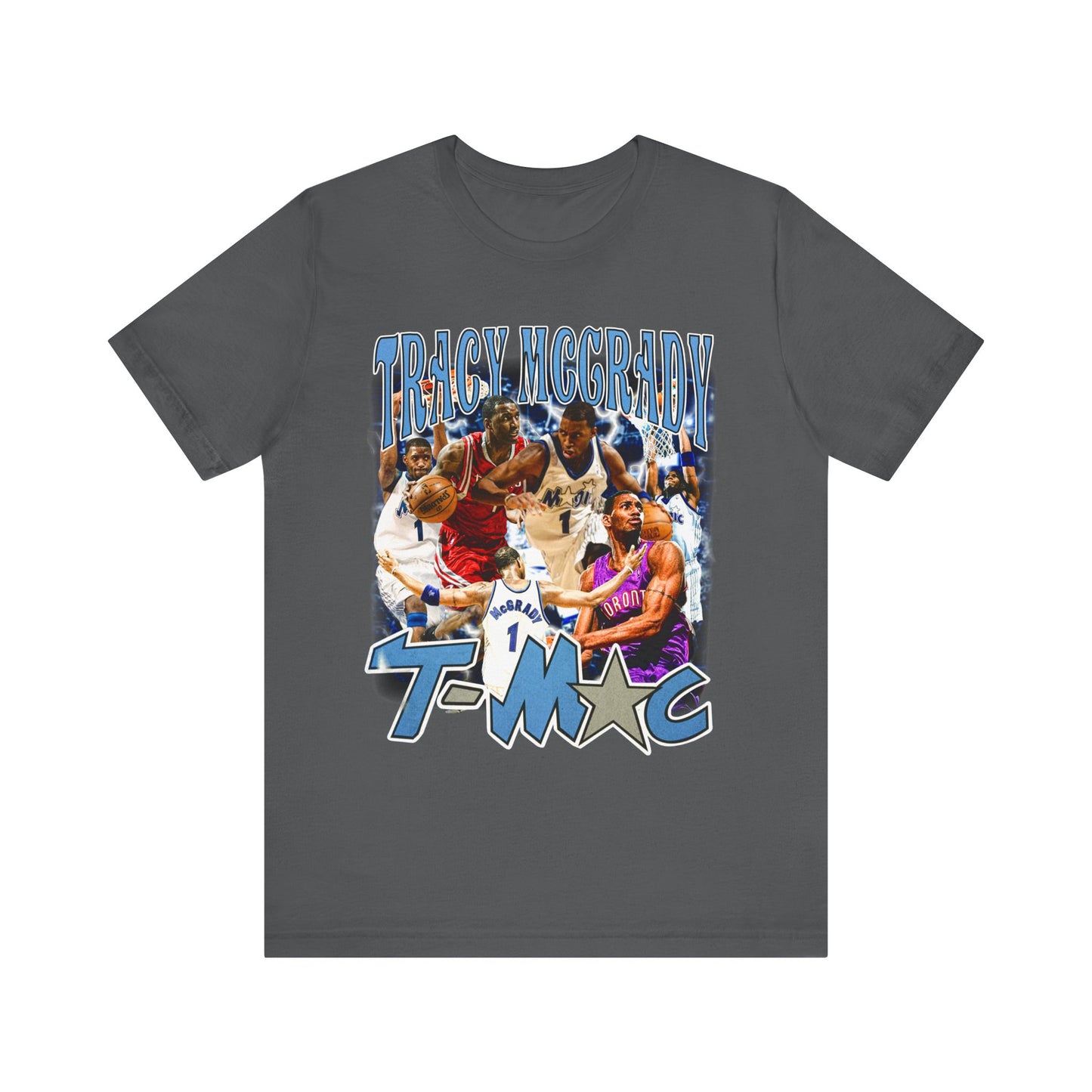 Vintage 90s Basketball Bootleg Style T-Shirt TRACY MCGRADY 90s Unisex Tee Shirt