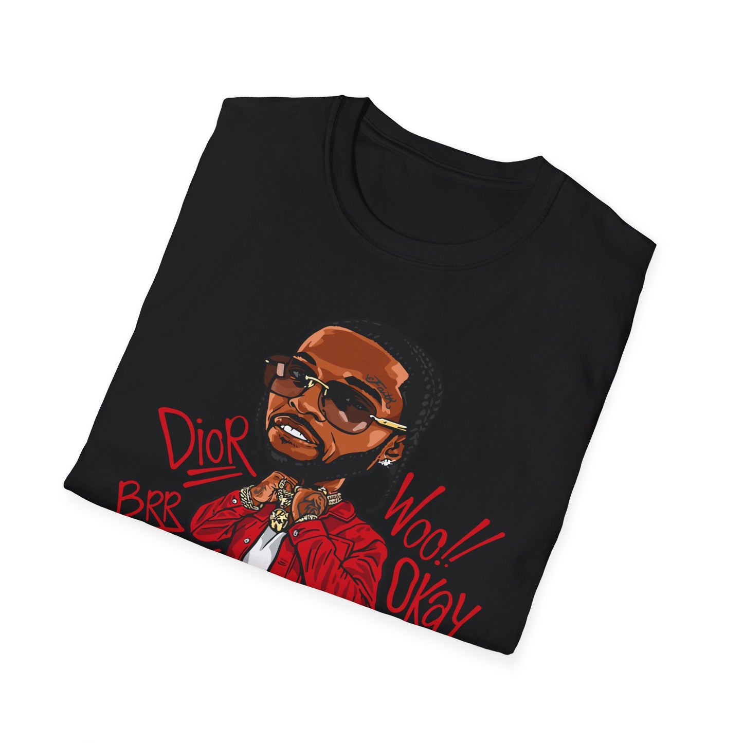 RED THUNDER 4 POP PREMIUM STREETWEAR Unisex Softstyle T-Shirt