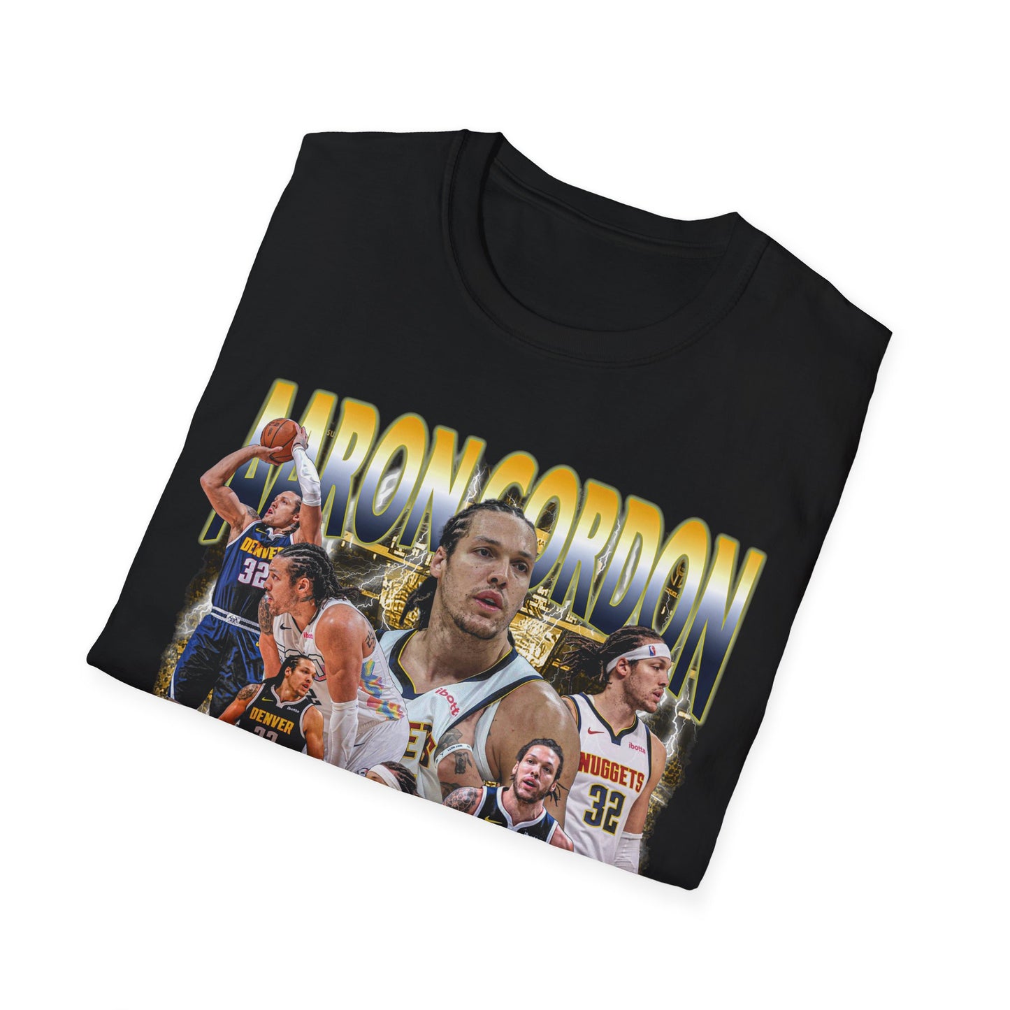 Vintage 90s Basketball Bootleg Style T-Shirt, AARON GORDON Retro Basketball Shirt Unisex Graphic Tee
