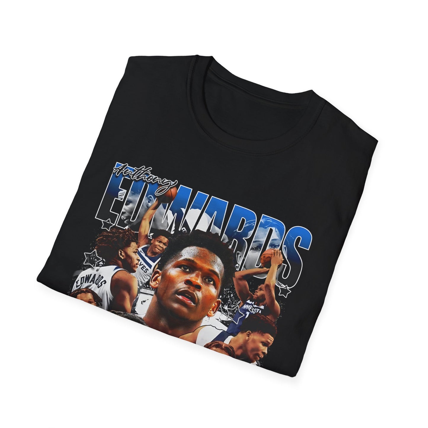 Vintage 90s Basketball Bootleg Style T-Shirt, ANTMAN ANTHONY EDWARDS Graphic Tee, Retro Basketball Shirt Unisex Graphic Tee