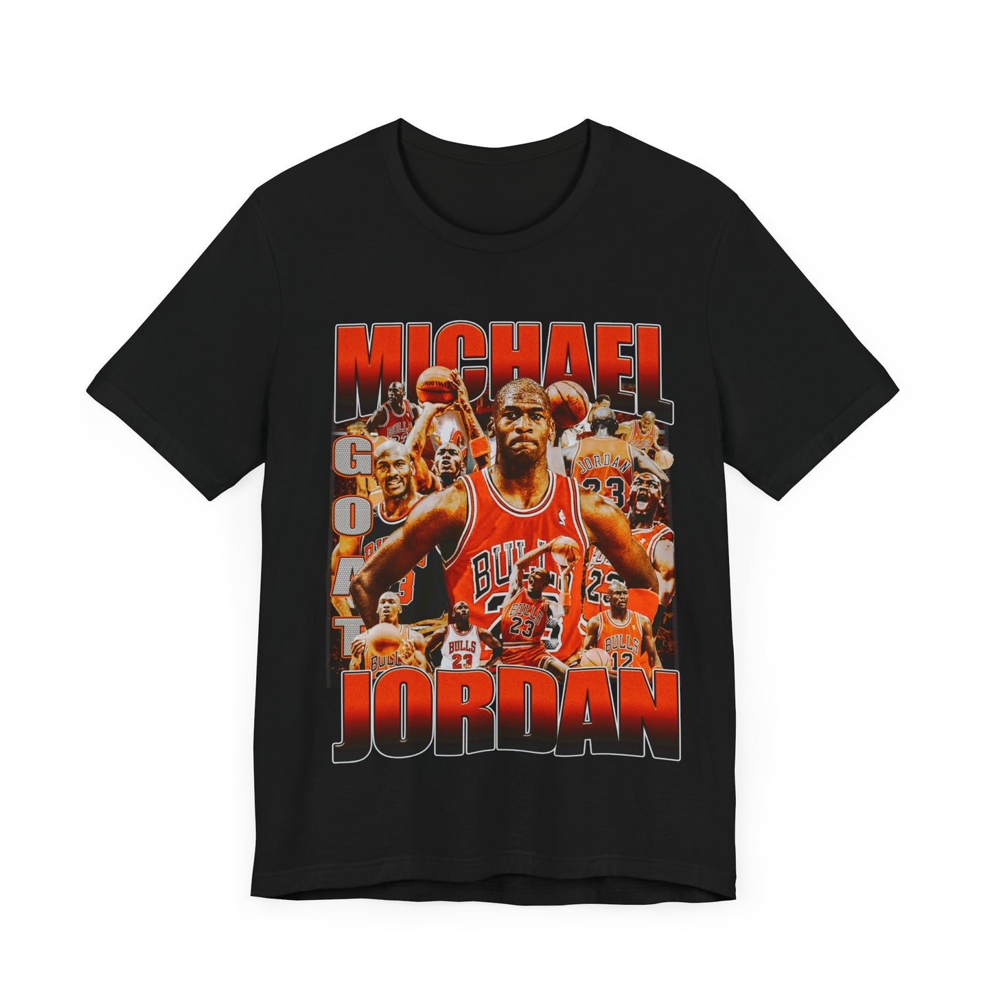 Vintage 90s Basketball Bootleg Style T-Shirt MICHAEL JORDAN 90s Style Unisex Tee