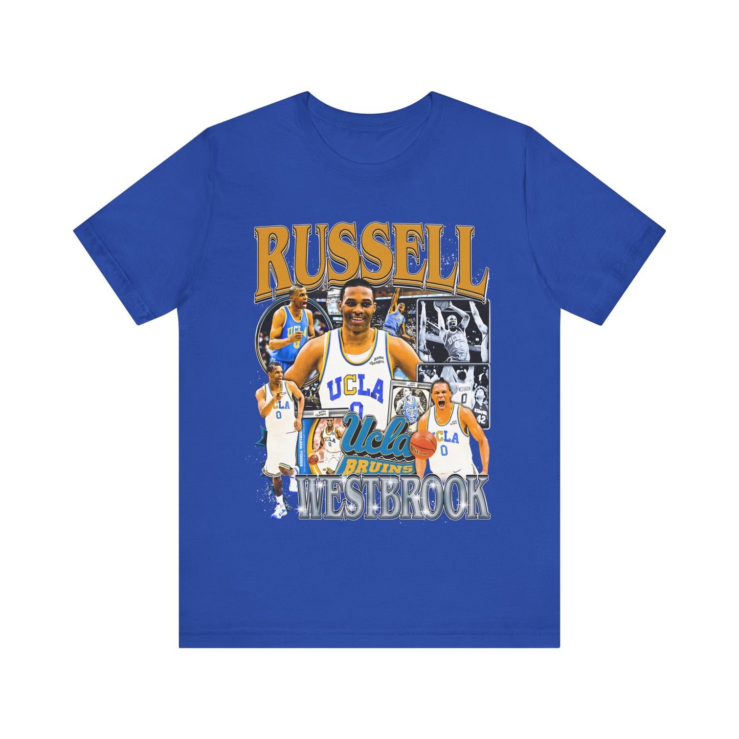 Vintage 90s Basketball Bootleg Style TShirt RUSSELL WESTBROOK Unisex Graphic Tee