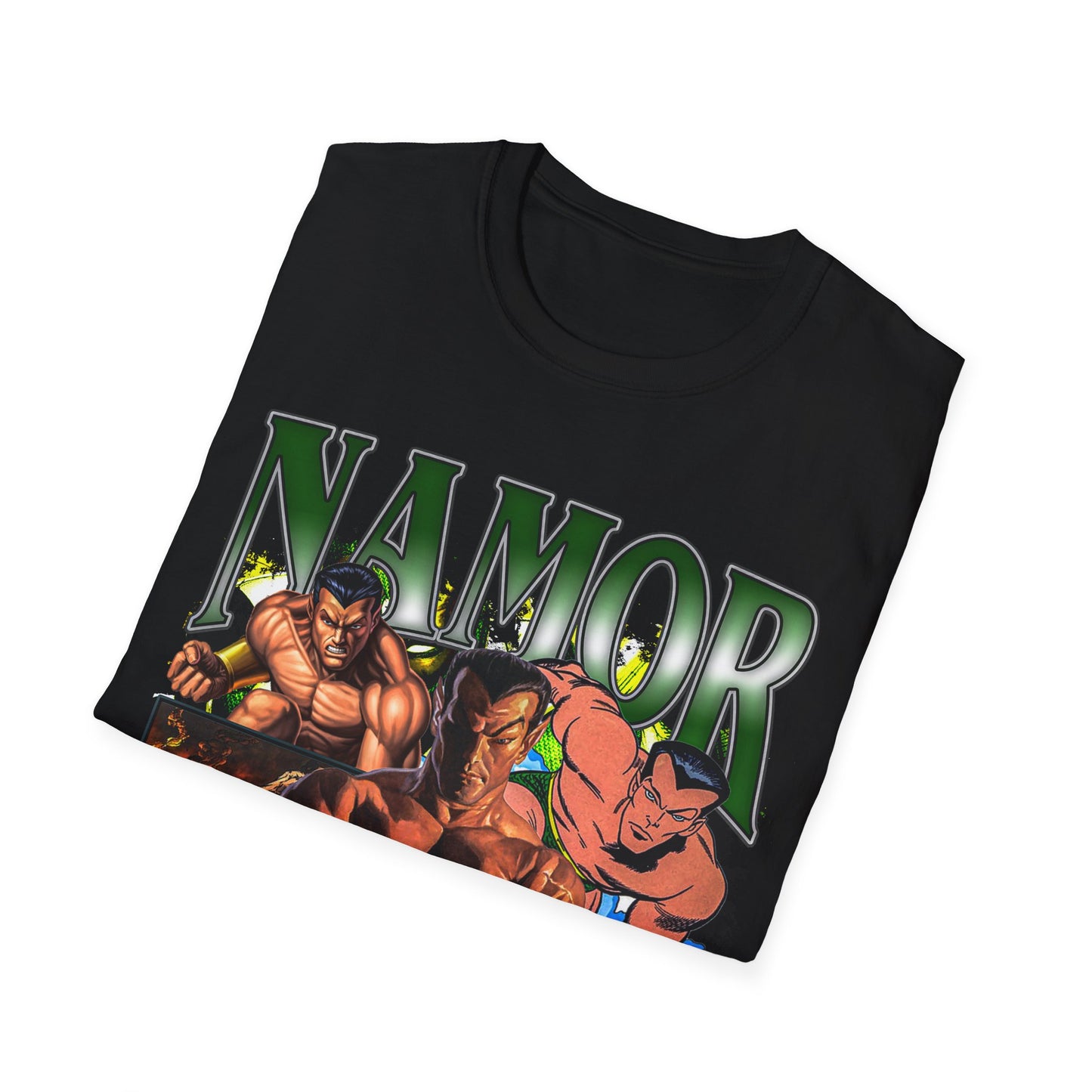 Vintage 90s Superheroes Bootleg Style T-Shirt, NAMOR Graphic Tee, Retro Superheroes Shirt Unisex Graphic Tee