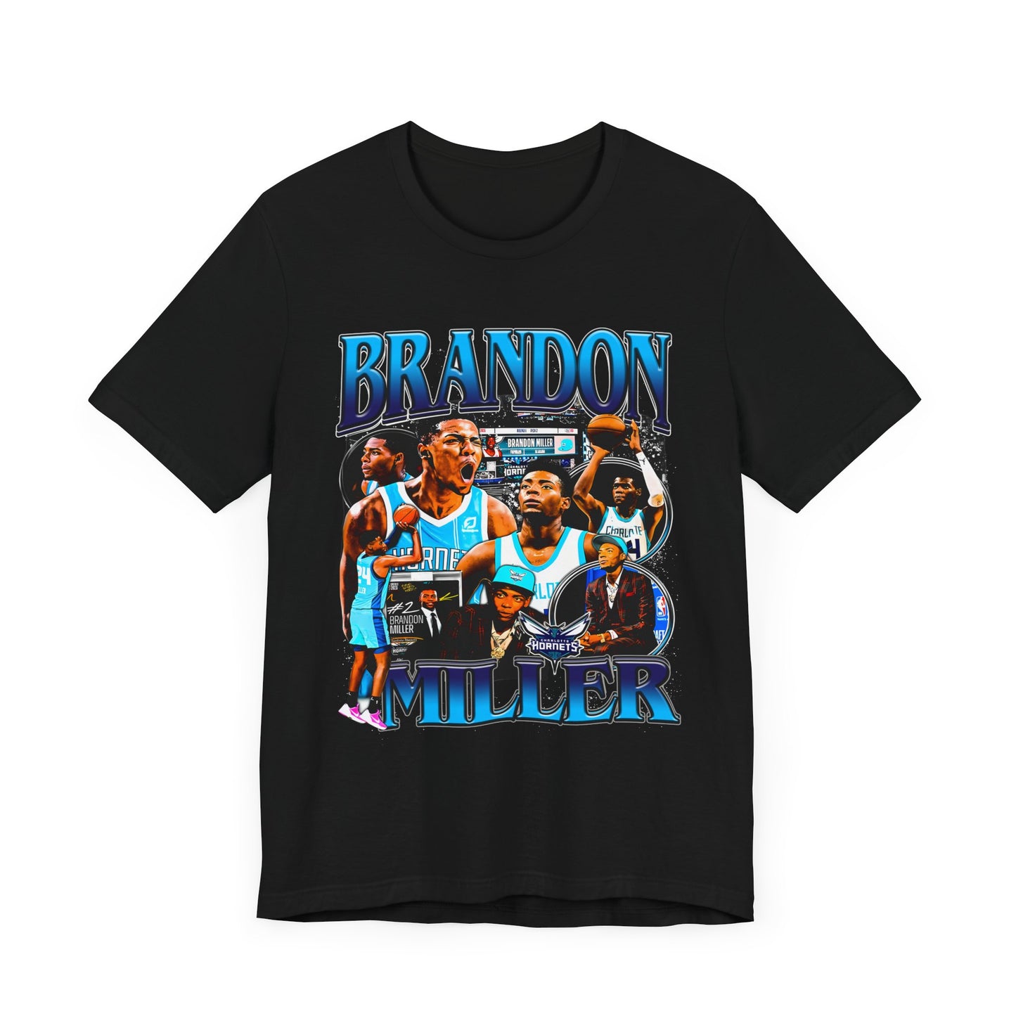 Vintage 90s Basketball Bootleg Style T-Shirt, BRANDON MILLER Unisex Tee Shirt