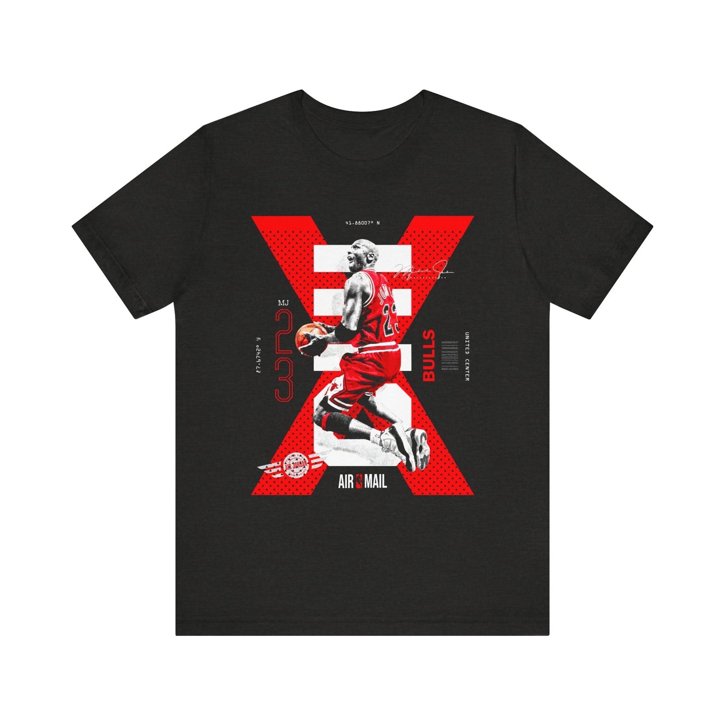 JORDAN AIR MAIL Unisex Jersey Short Sleeve Tee