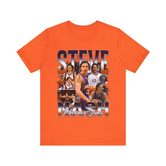 Vintage 90s Basketball Bootleg Style T-Shirt STEVE NASH Unisex Graphic Tee