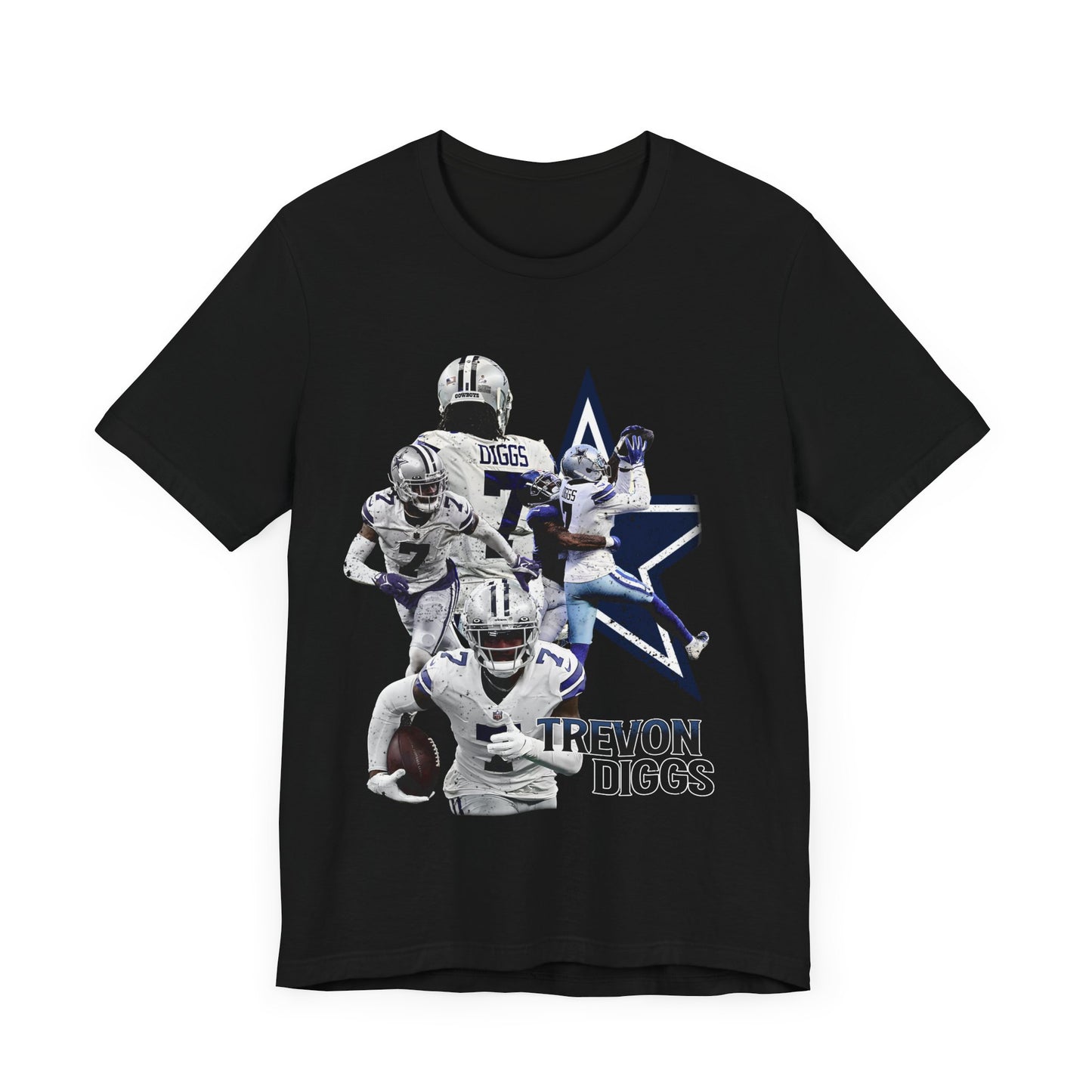 Vintage 90s Football Bootleg Style T-Shirt TREVON DIGGS Unisex Graphic Tee Shirt