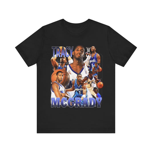 Vintage 90s Basketball Bootleg Style T-Shirt TRACY MCGRADY MAGIC Unisex Tee