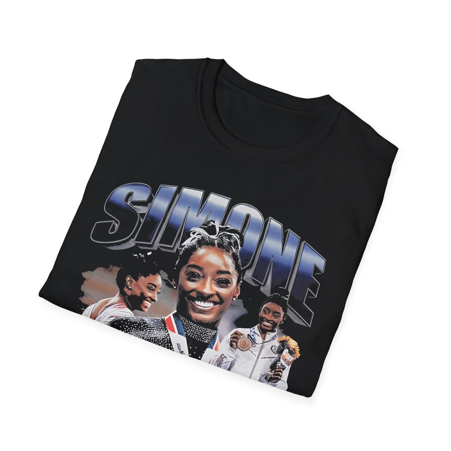 Vintage 90s Pop Culture Bootleg Style T-Shirt, USA SIMONE Retro Shirt Unisex Graphic Tee